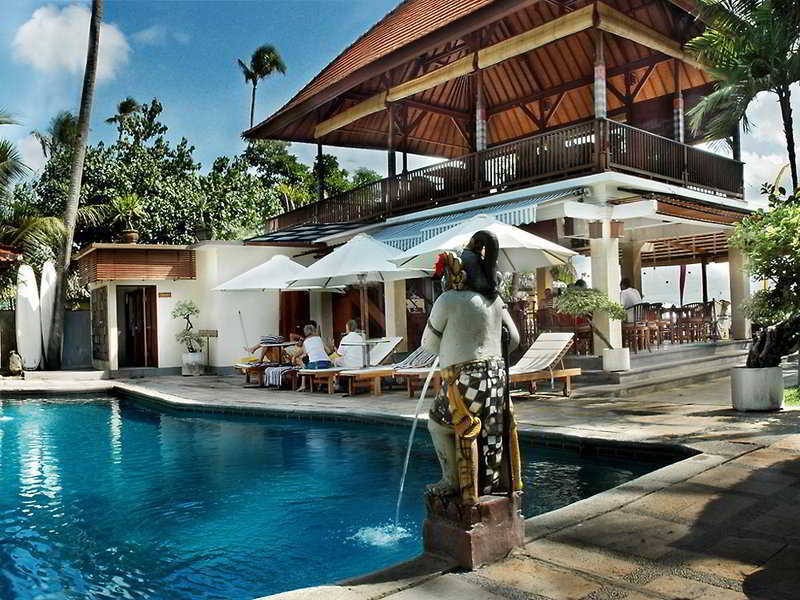 Respati Beach Hotel ซานูร์ ภายนอก รูปภาพ